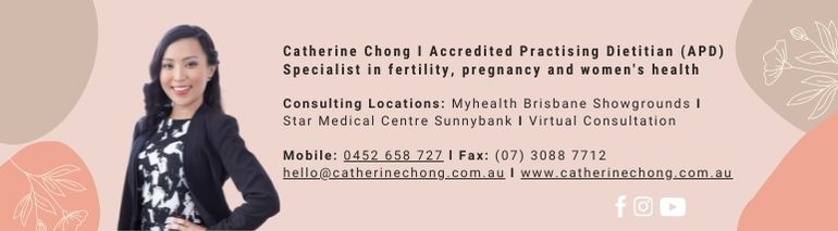 Dietitian Catherine Chong Email Signature