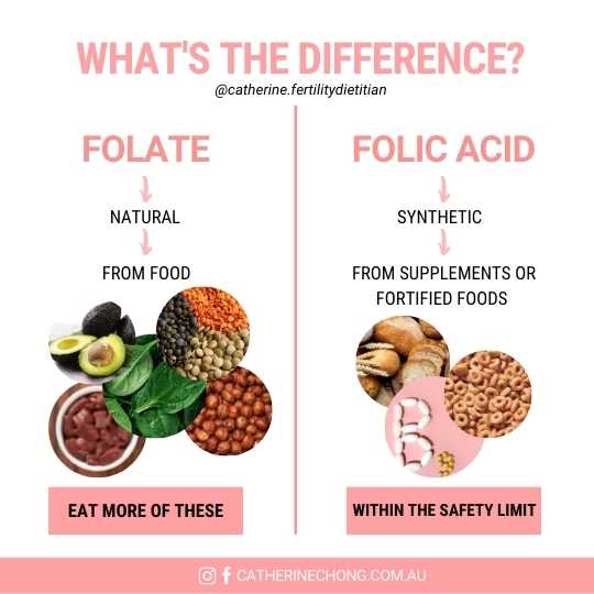 Folate Versus Folic Acid