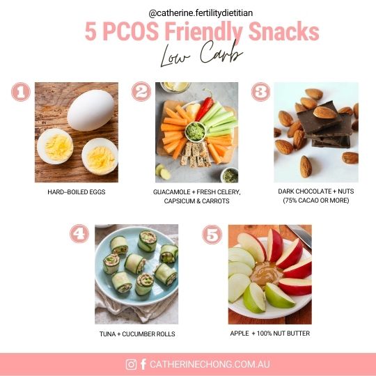 PCOS Friendly Low-Carb Snacks