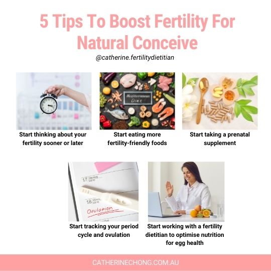 5 Tips To Boost Fertility For Natural Conceive