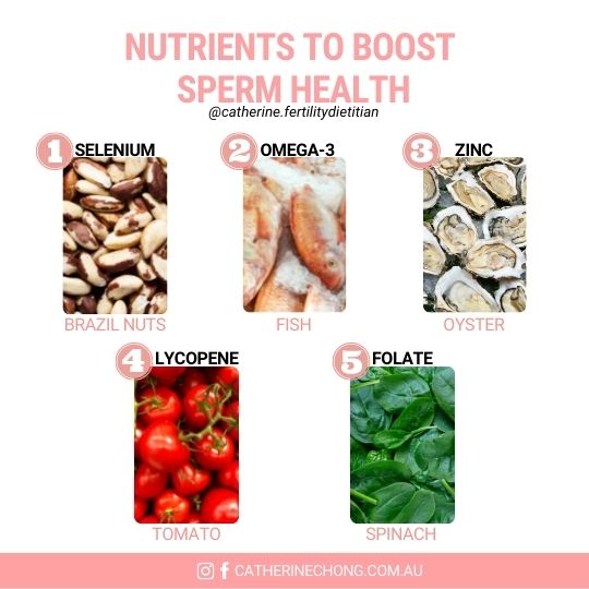 Nutrients To Boost Sperm Health