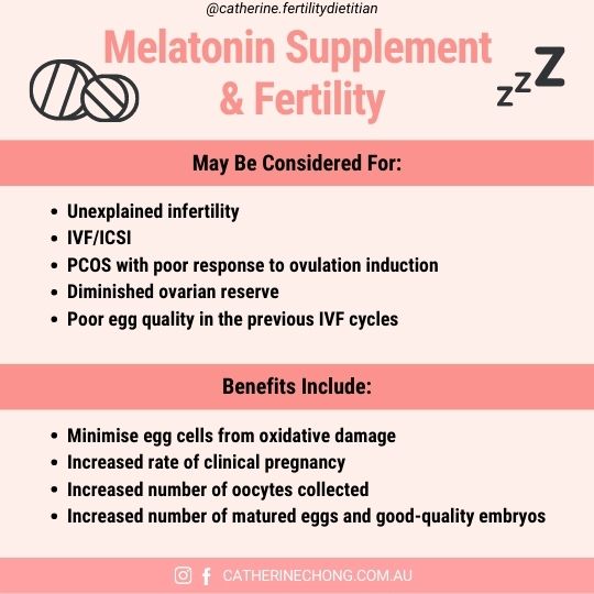 Melatonin Supplement And Fertility