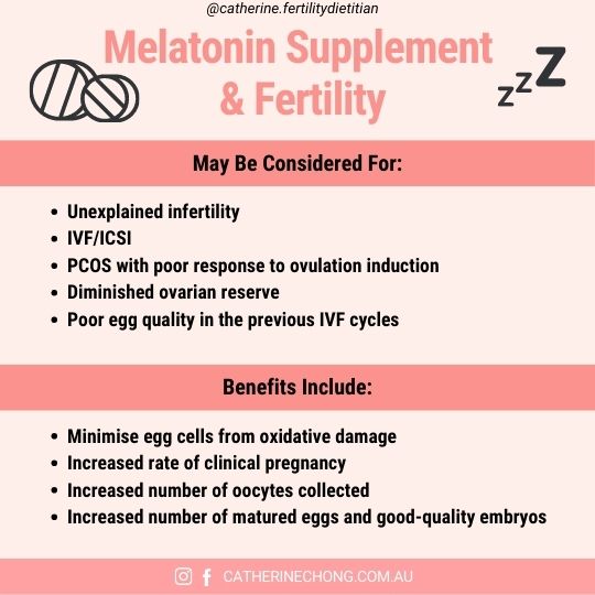 Getting Pregnant at 40: Melatonin Supplement