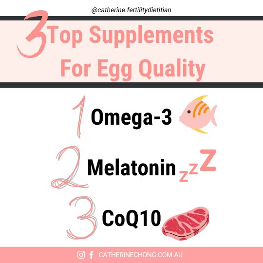 Supplements for Egg Quality