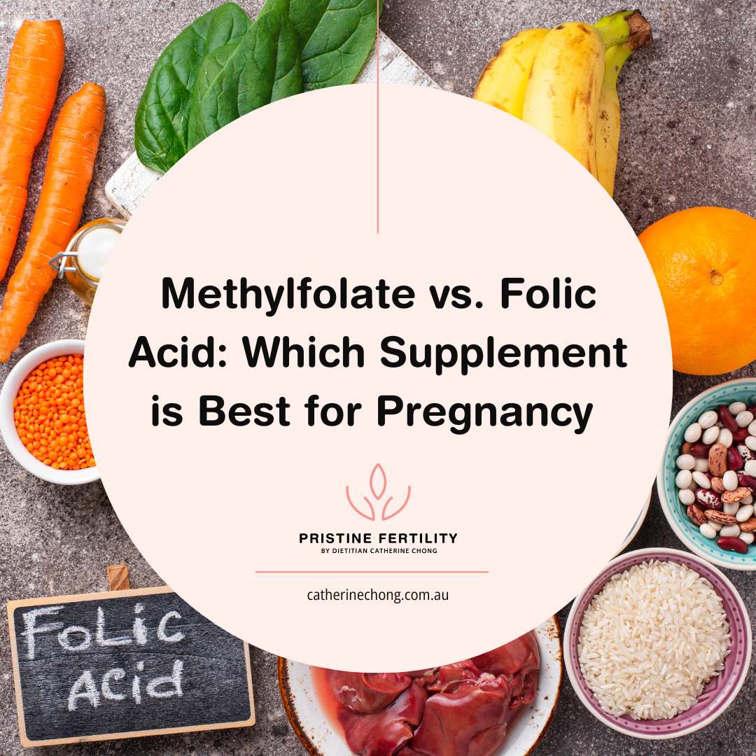 Methylfolate supplement for pregnancy and fertility