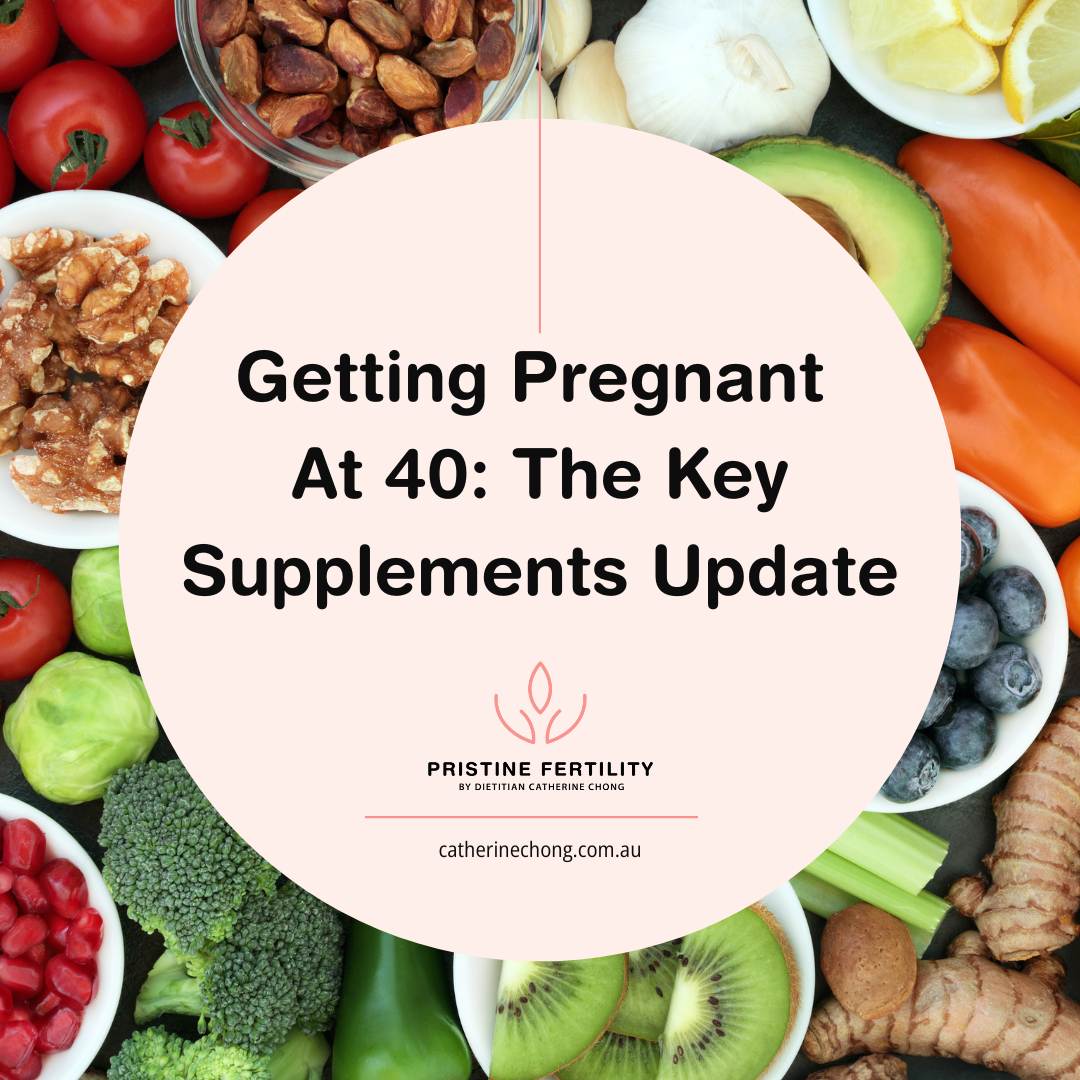 Getting Pregnant at 40: The Key Supplements Update