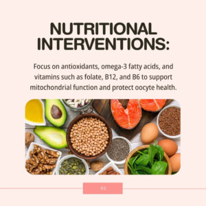 Can You Improve Egg Quality? Nutritional Interventions