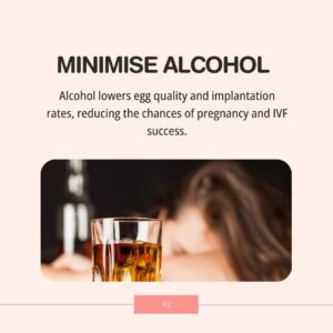 The Ultimate Egg Freezing Diet Guide - Minimise Alcohol