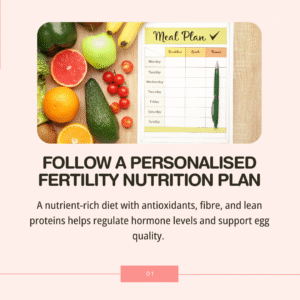 Decoding Fertility Hormones: Your Roadmap to Conception - Follow a personalised fertility nutrition plan