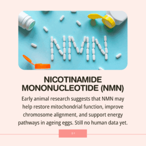 3 Egg Quality Supplements to Watch in 2026 - Nicotinamide Mononucleotide (NMN)