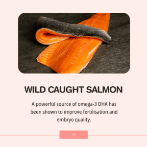 5 Fertility Superfoods to Boost Egg Health - Wild Caught Salmon